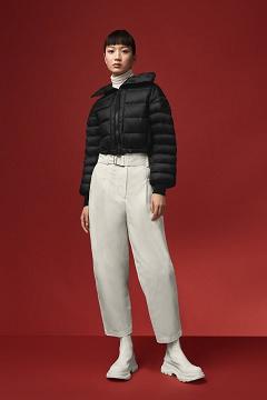 Chamarras Canada Goose Mujer Mexico - Serdang Chaqueta De Plumas Negros WA8065129